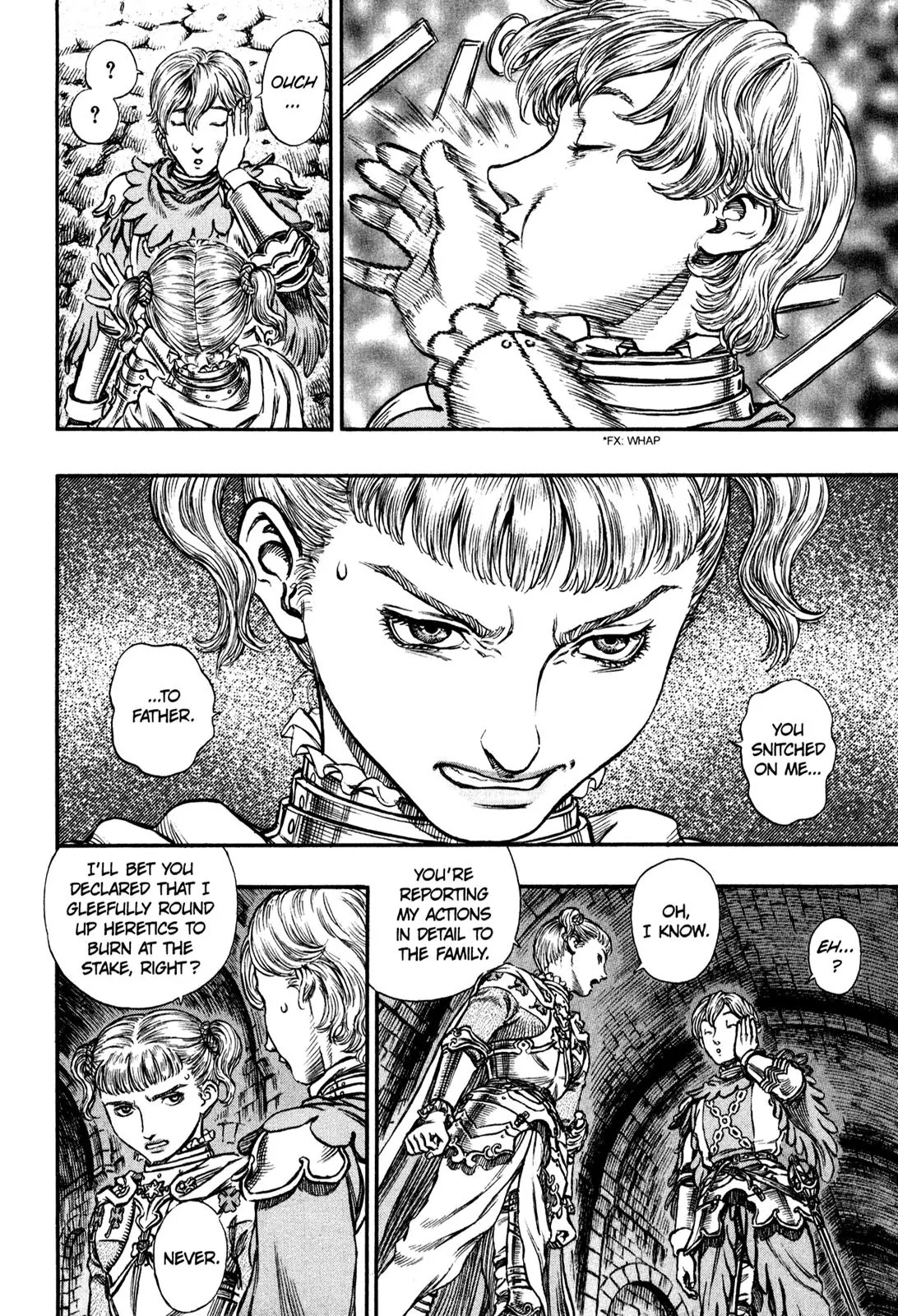 Berserk manga, chapter 152, page 4 of 19
