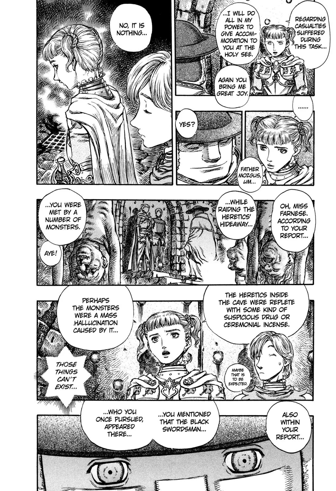 Berserk manga, chapter 152, page 9 of 19