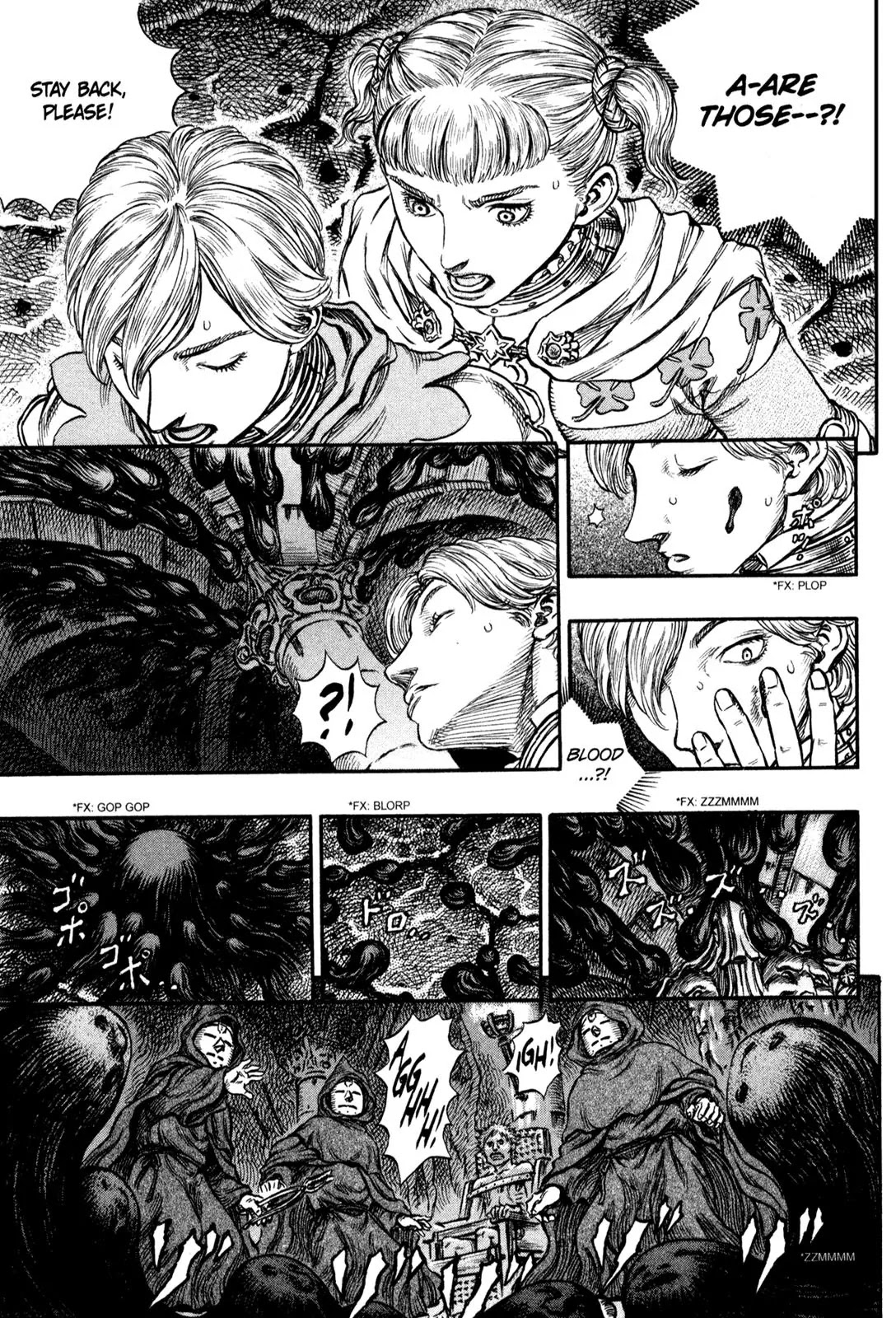 Berserk Chapter 153 page 8 - Chapter 153: Blood Flow of the Dead (1)
