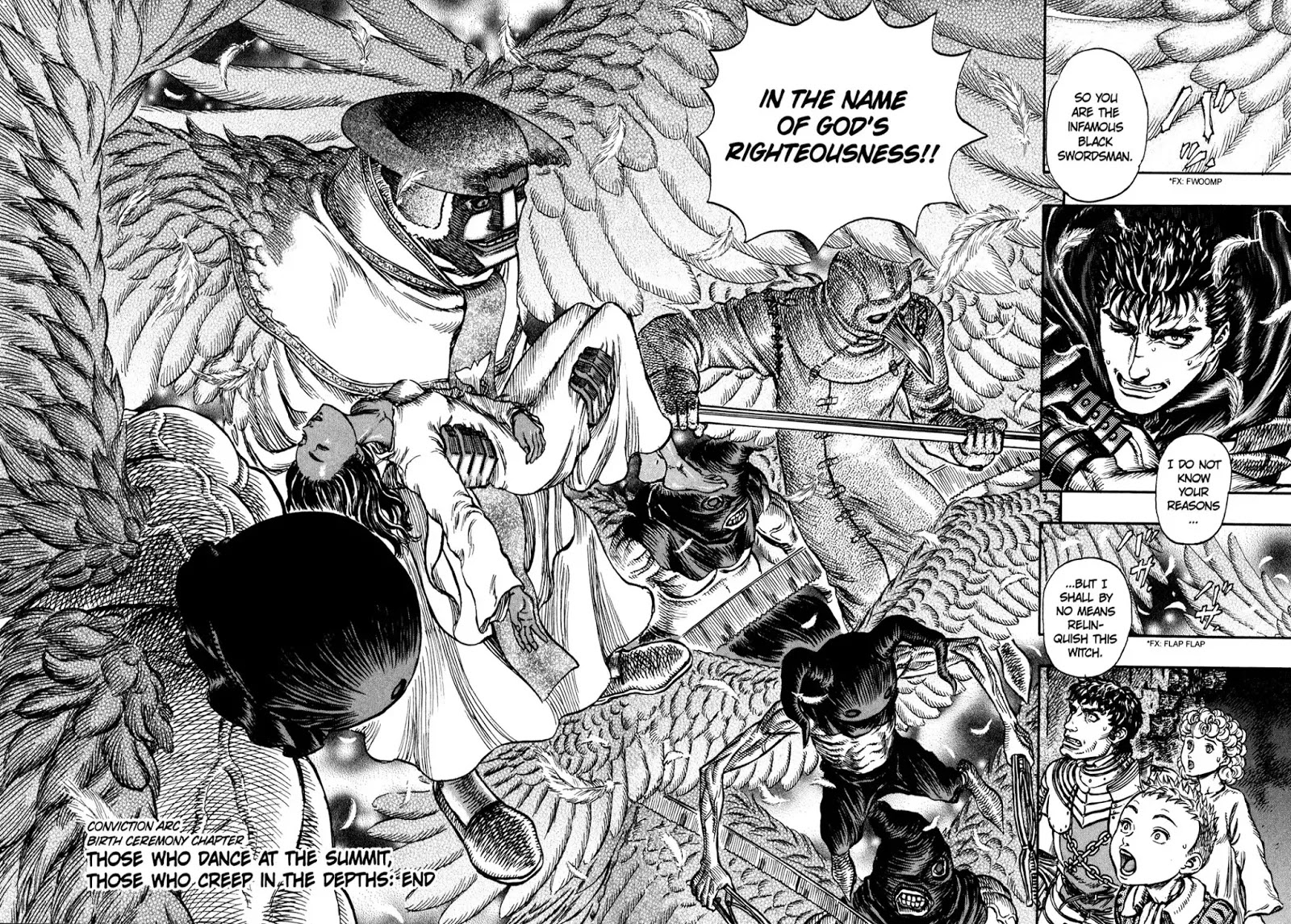 Berserk manga, chapter 156, page 18 of 18