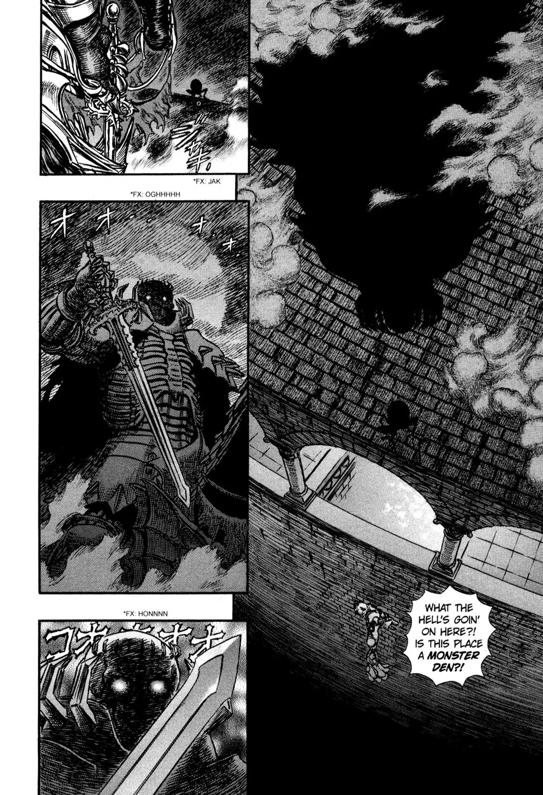 Berserk manga, chapter 156, page 3 of 18