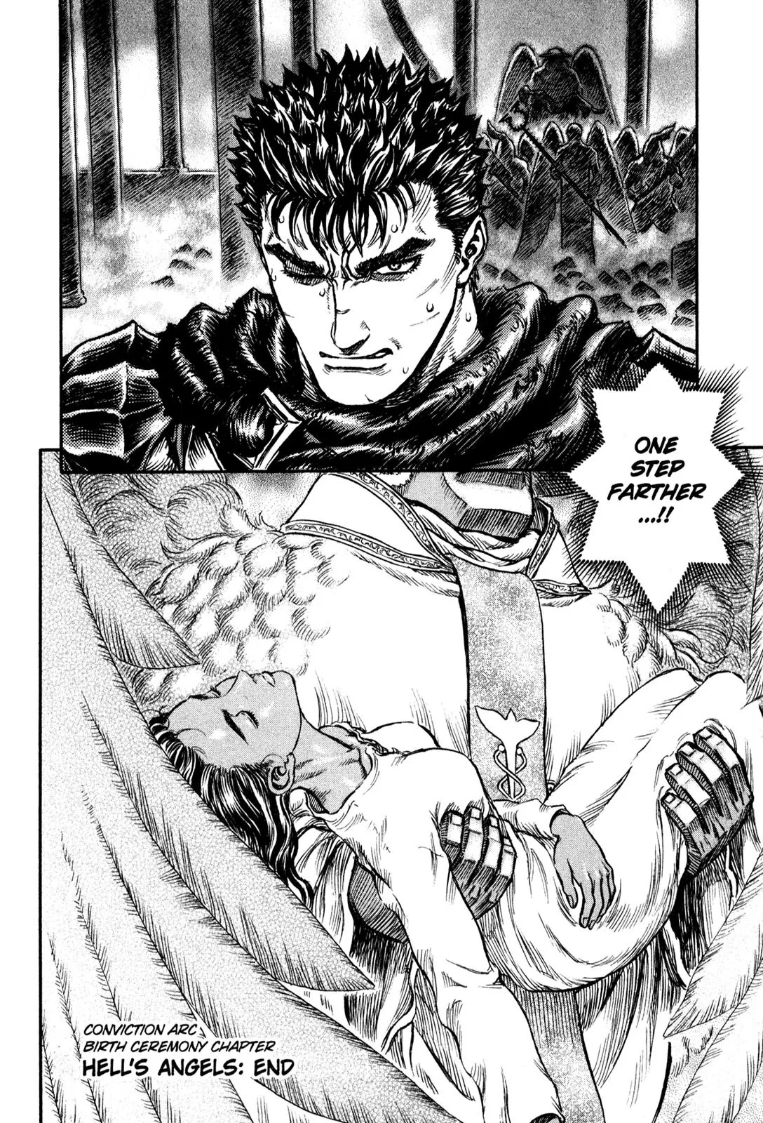 Berserk manga, chapter 157, page 20 of 20