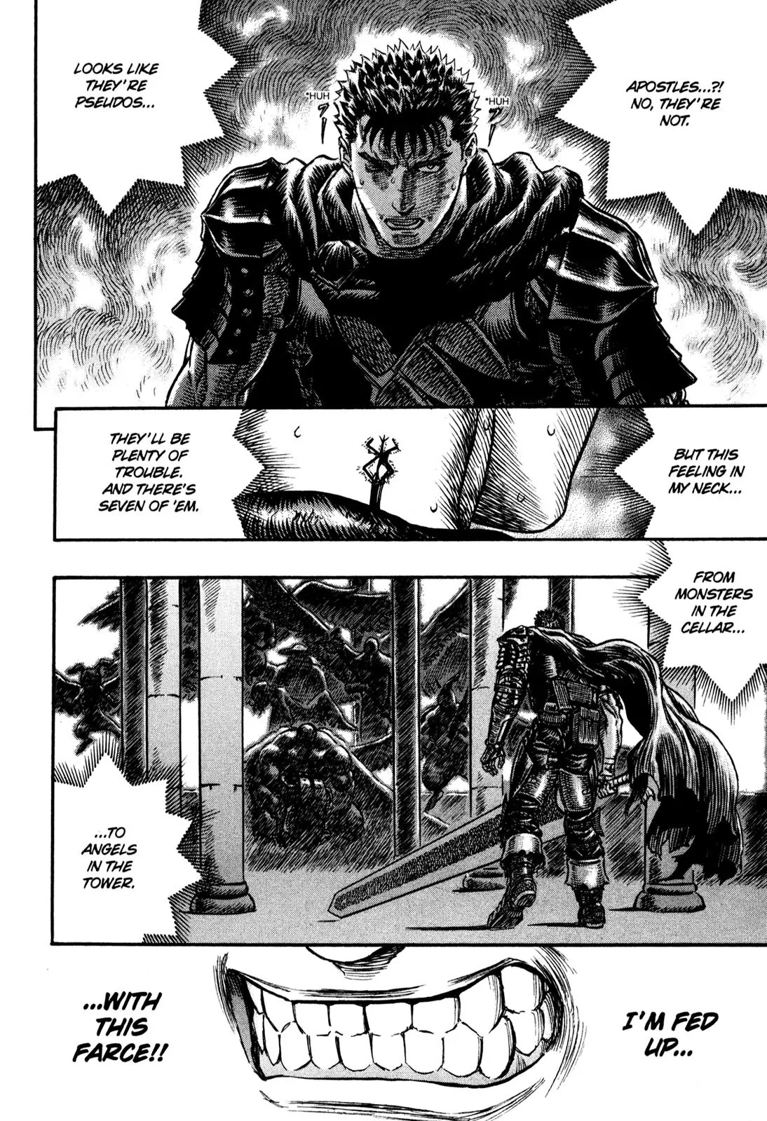 Berserk manga, chapter 157, page 4 of 20