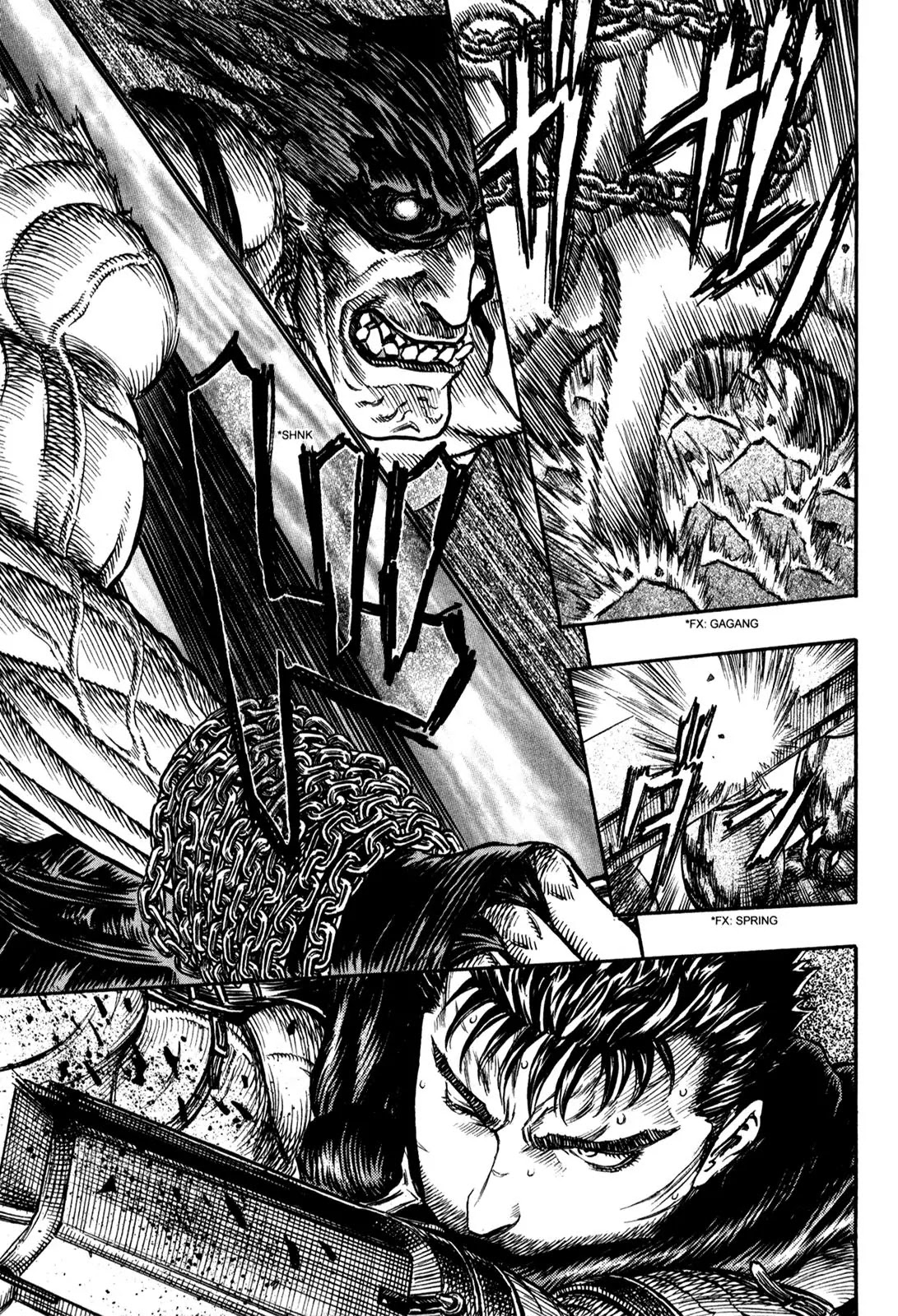 Berserk manga, chapter 157, page 7 of 20