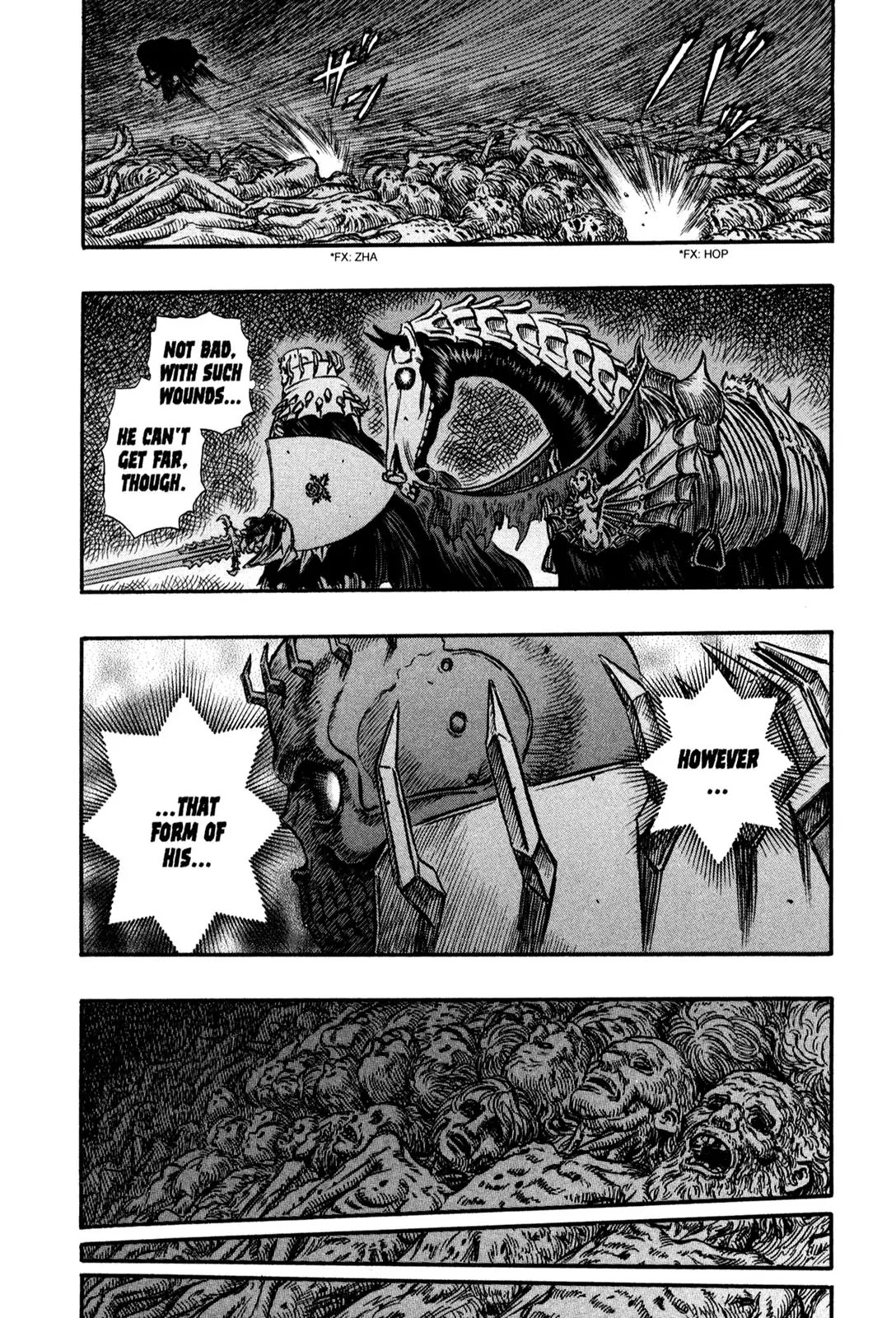 Berserk manga, chapter 158, page 8 of 19