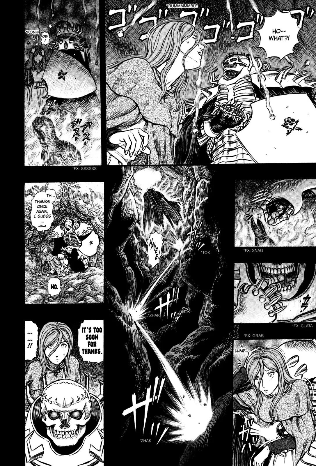 Berserk manga, chapter 160, page 17 of 18