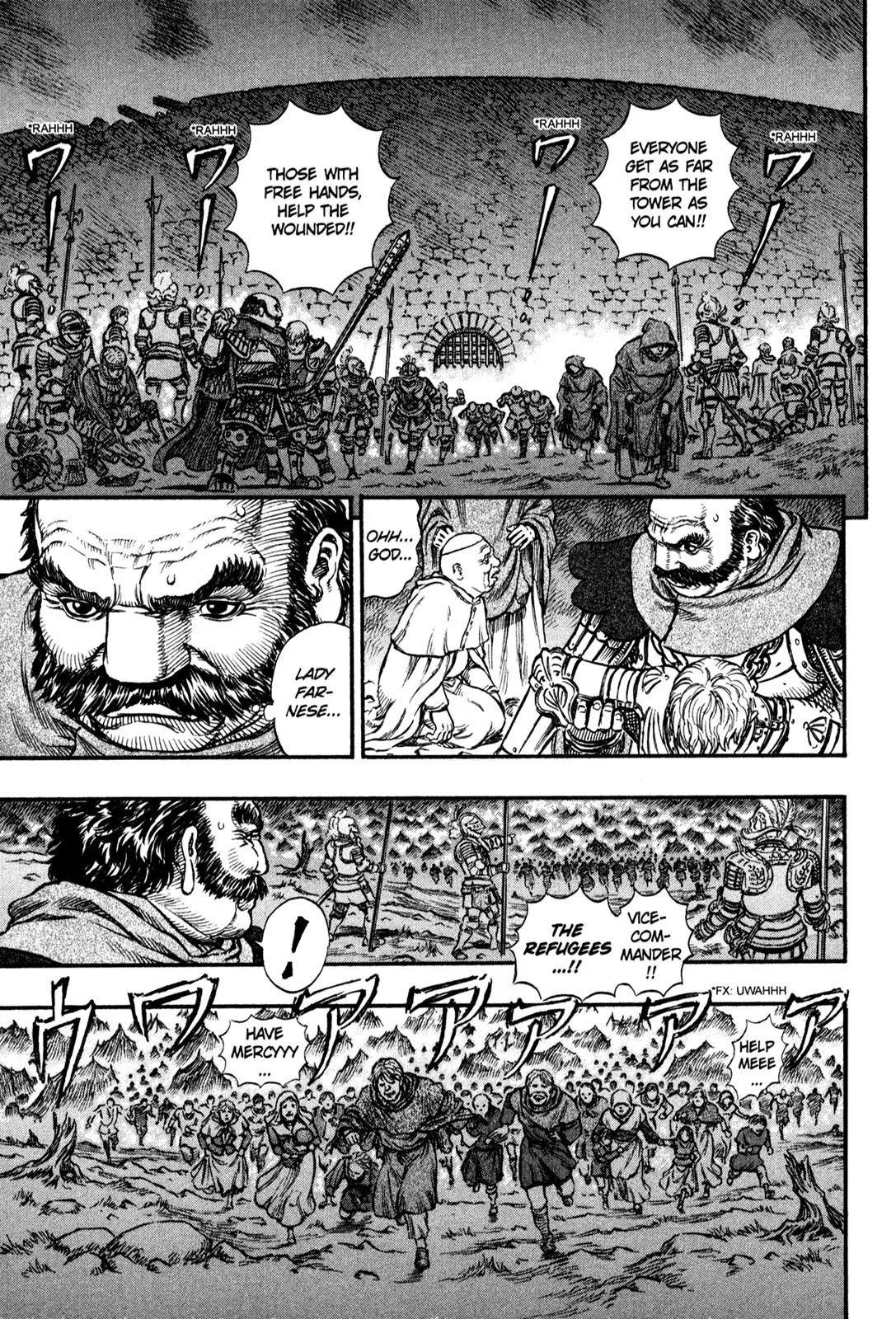 Berserk manga, chapter 163, page 12 of 20