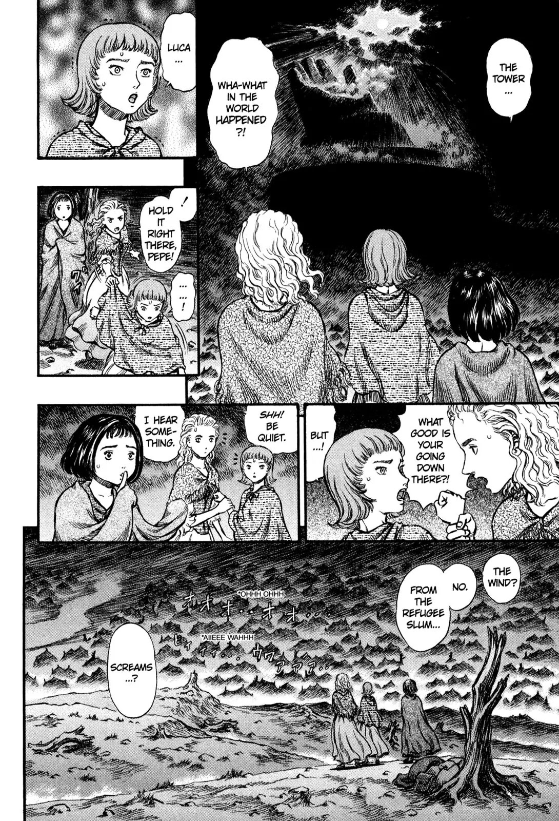 Berserk manga, chapter 163, page 3 of 20