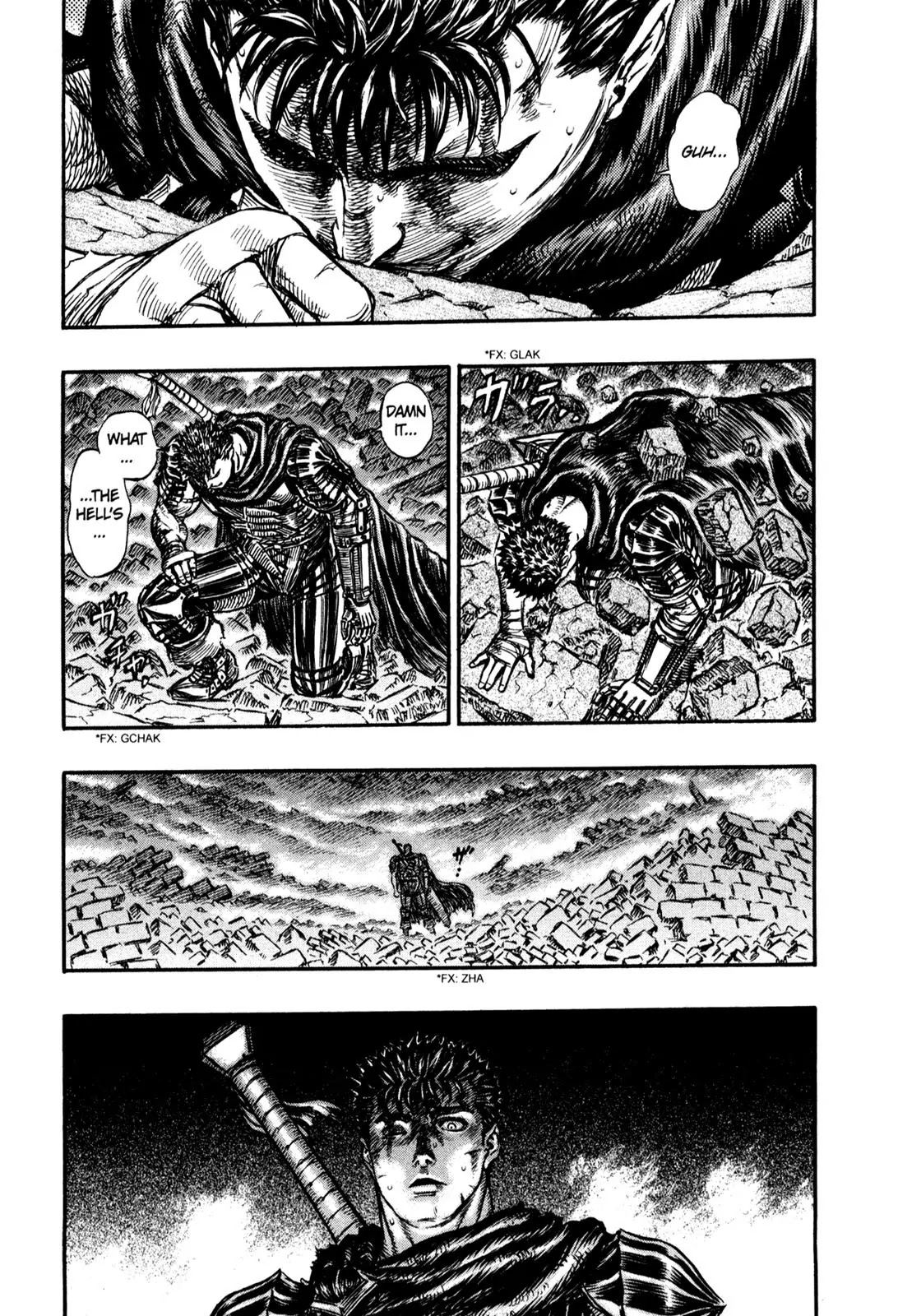Berserk manga, chapter 163, page 8 of 20