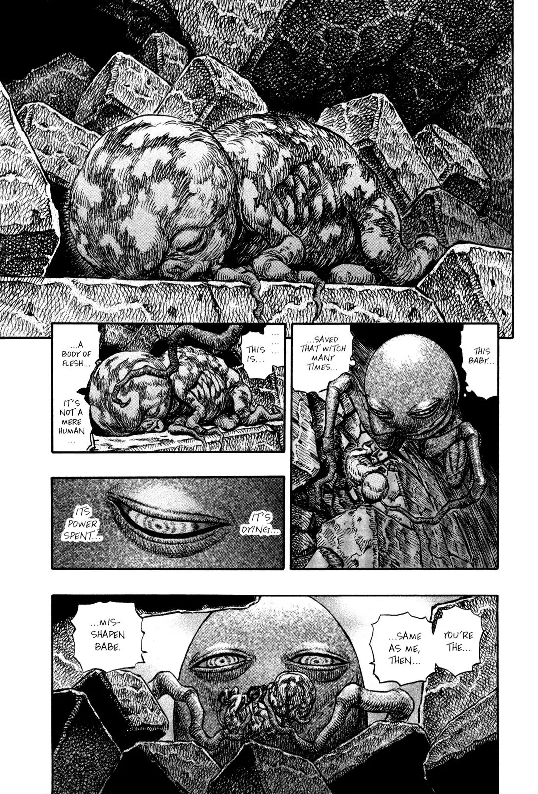 Berserk manga, chapter 165, page 16 of 18