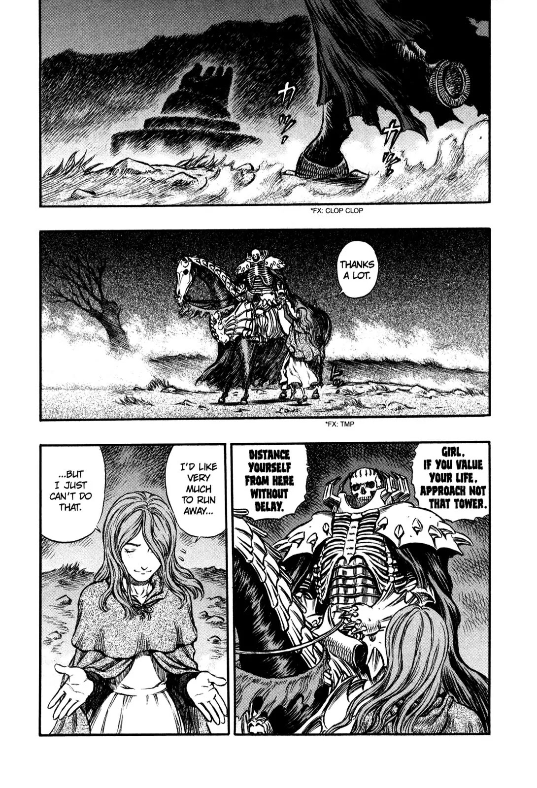 Berserk manga, chapter 165, page 6 of 18