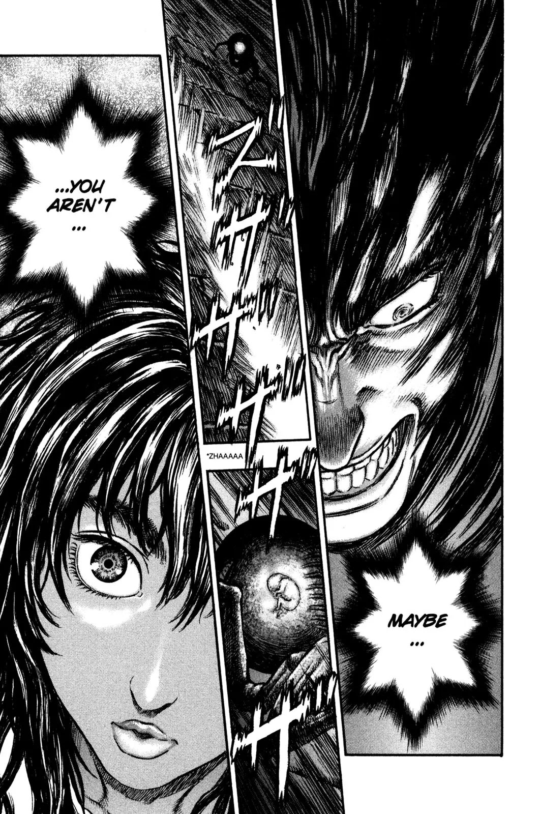 Berserk manga, chapter 166, page 23 of 24
