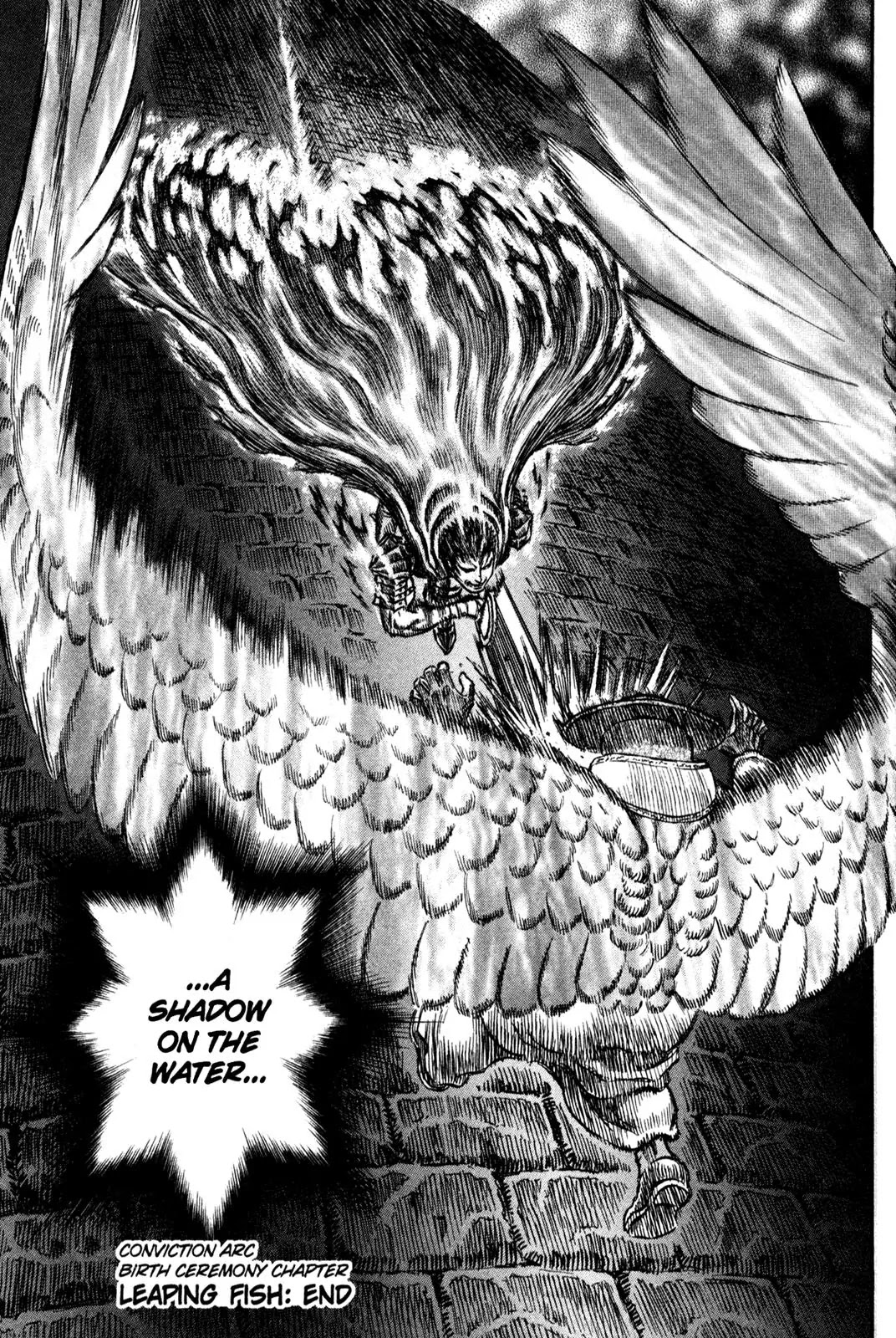 Berserk manga, chapter 166, page 24 of 24