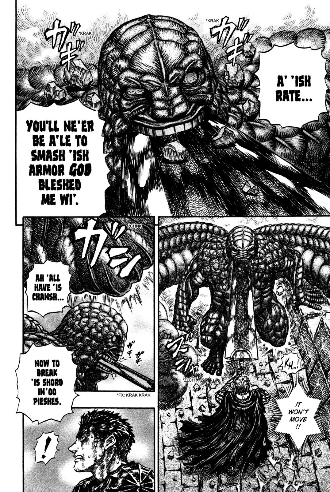 Berserk manga, chapter 168, page 10 of 20