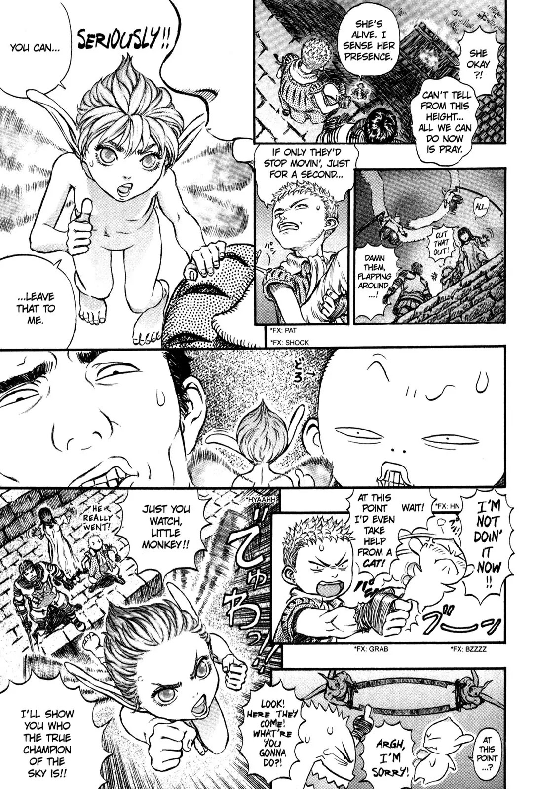 Berserk manga, chapter 168, page 15 of 20