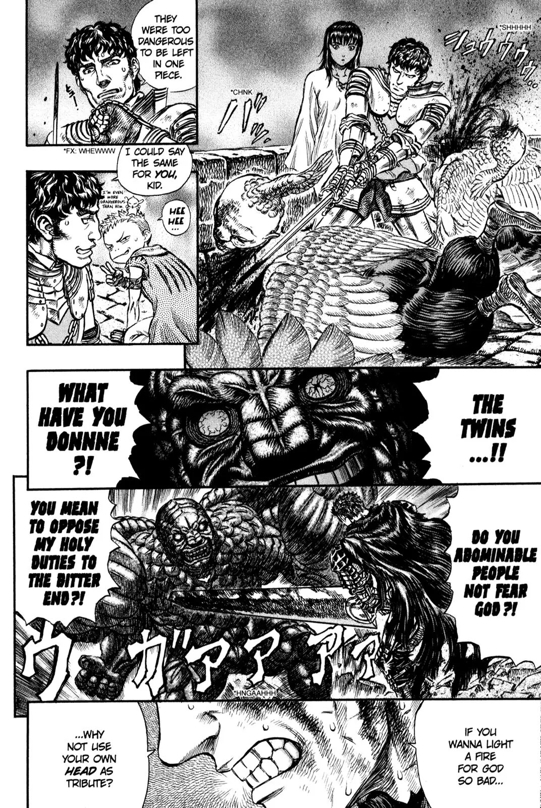 Berserk manga, chapter 168, page 18 of 20