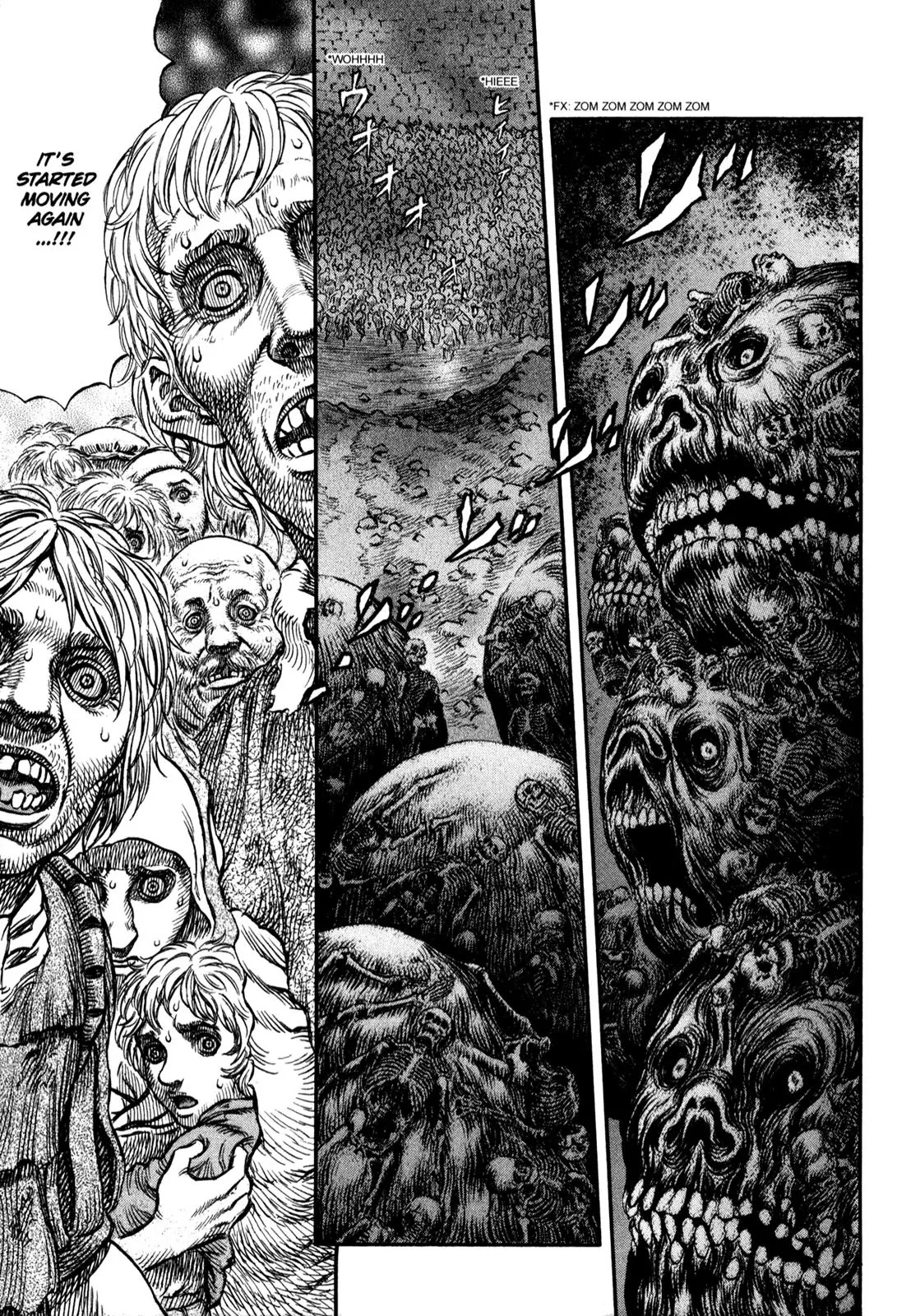 Berserk manga, chapter 169, page 2 of 20