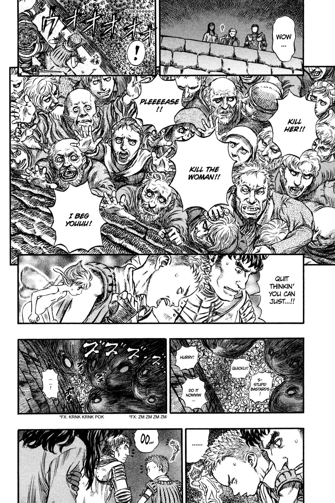Berserk manga, chapter 170, page 13 of 16
