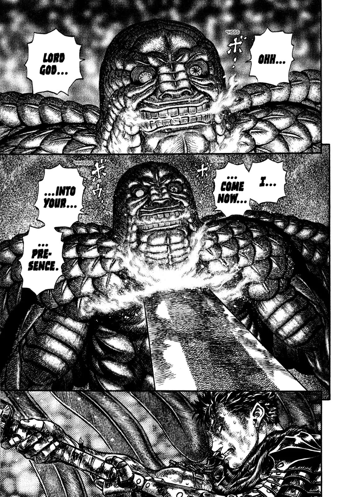 Berserk manga, chapter 170, page 2 of 16
