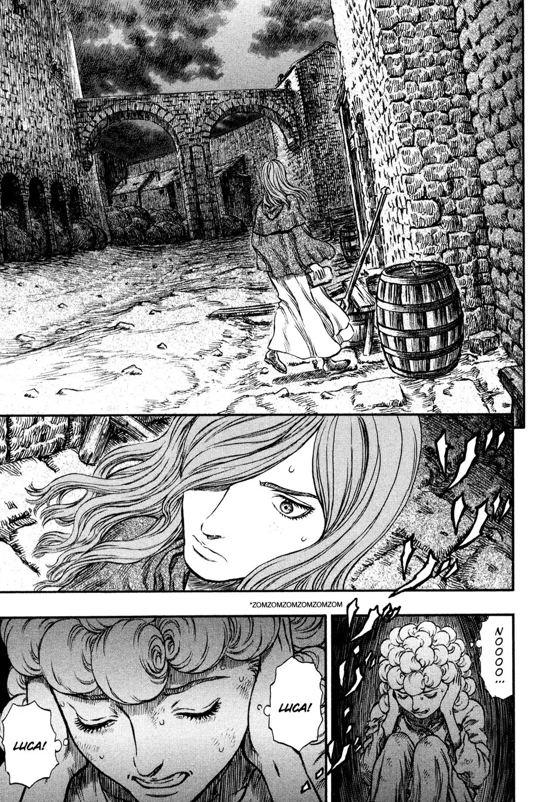 Berserk manga, chapter 171, page 17 of 21