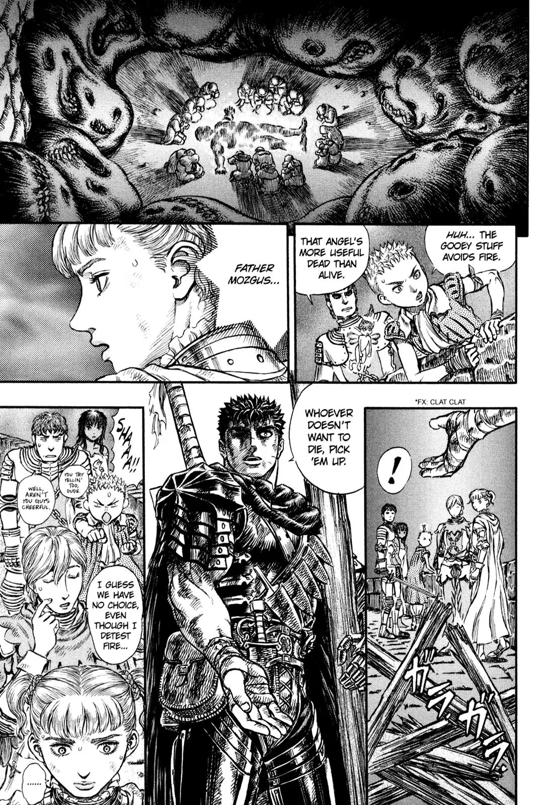 Berserk manga, chapter 171, page 19 of 21