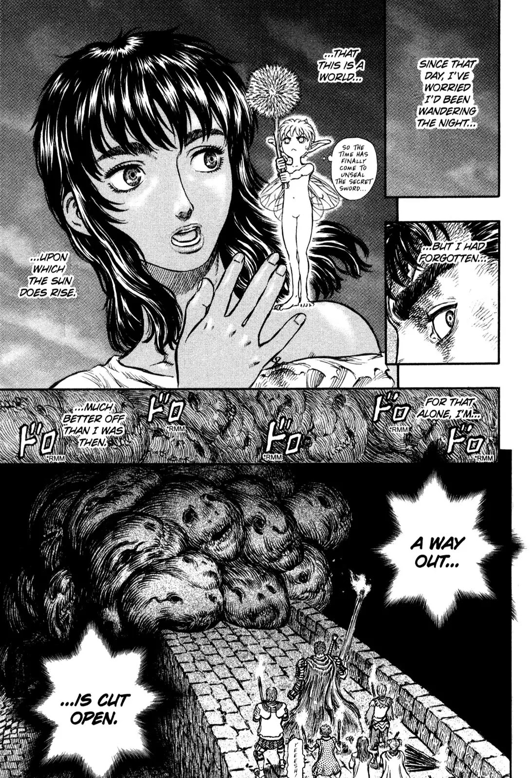 Berserk manga, chapter 171, page 21 of 21