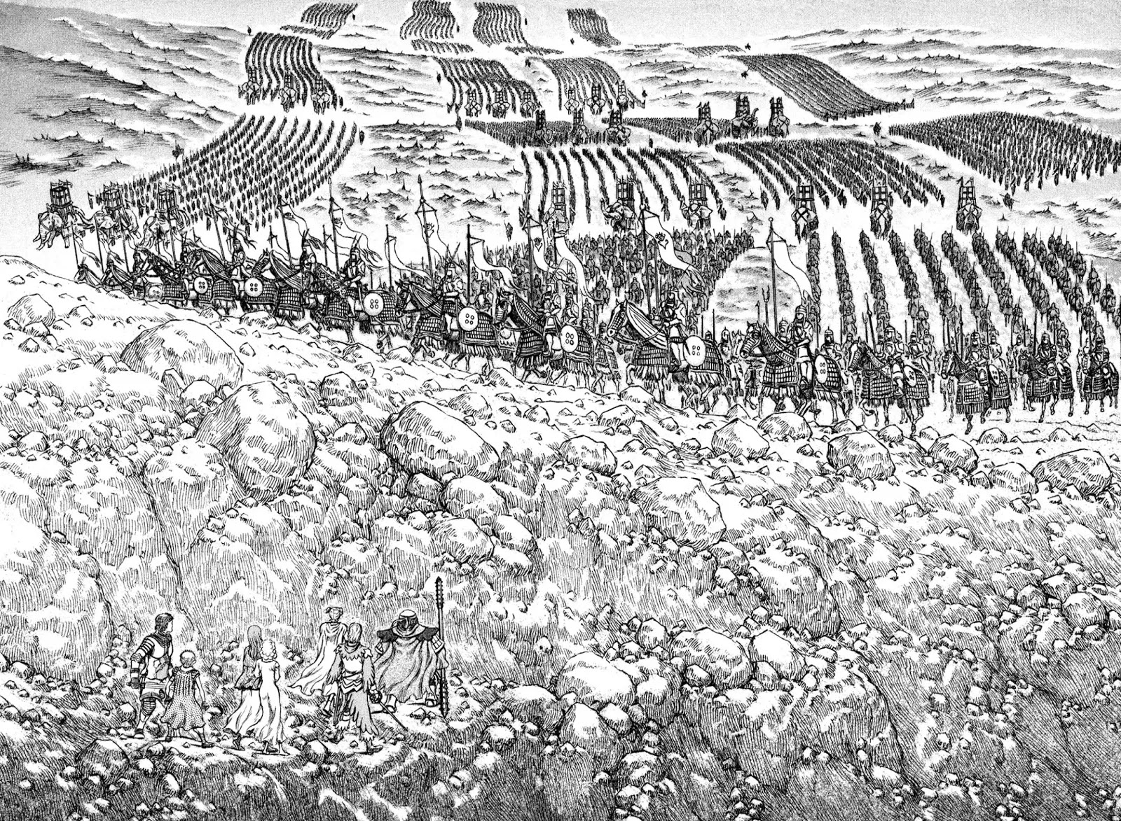 Berserk manga, chapter 176, page 2 of 23