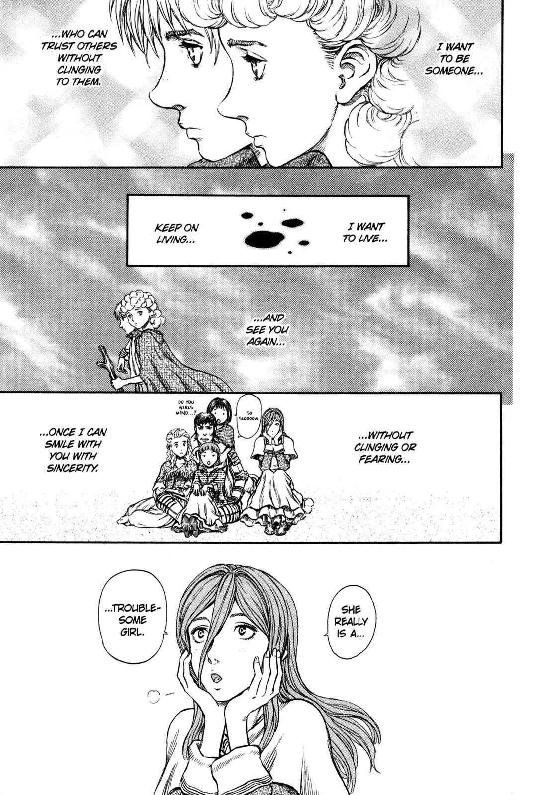 Berserk manga, chapter 176, page 22 of 23