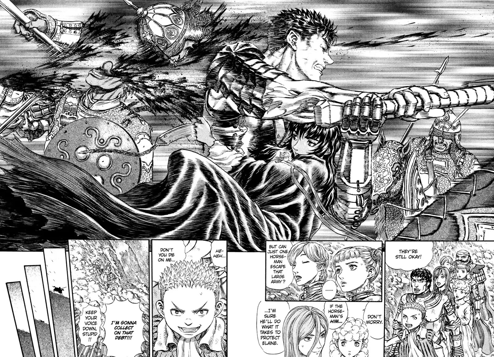 Berserk manga, chapter 176, page 8 of 23