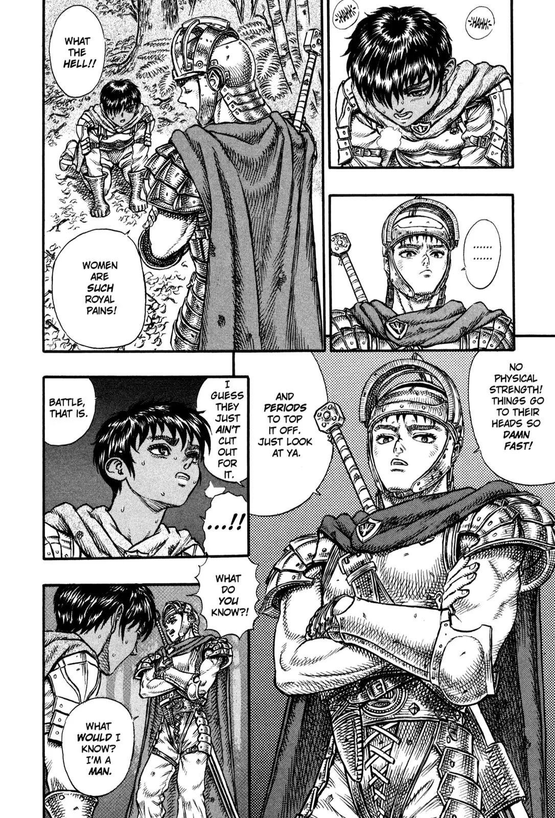 Berserk manga, chapter 18, page 12 of 22