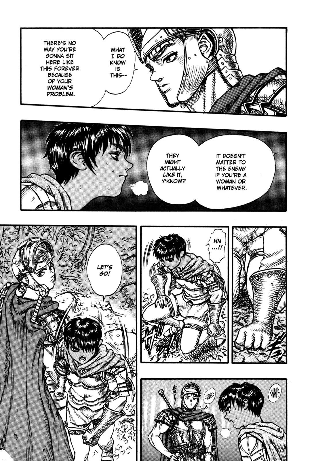 Berserk manga, chapter 18, page 13 of 22