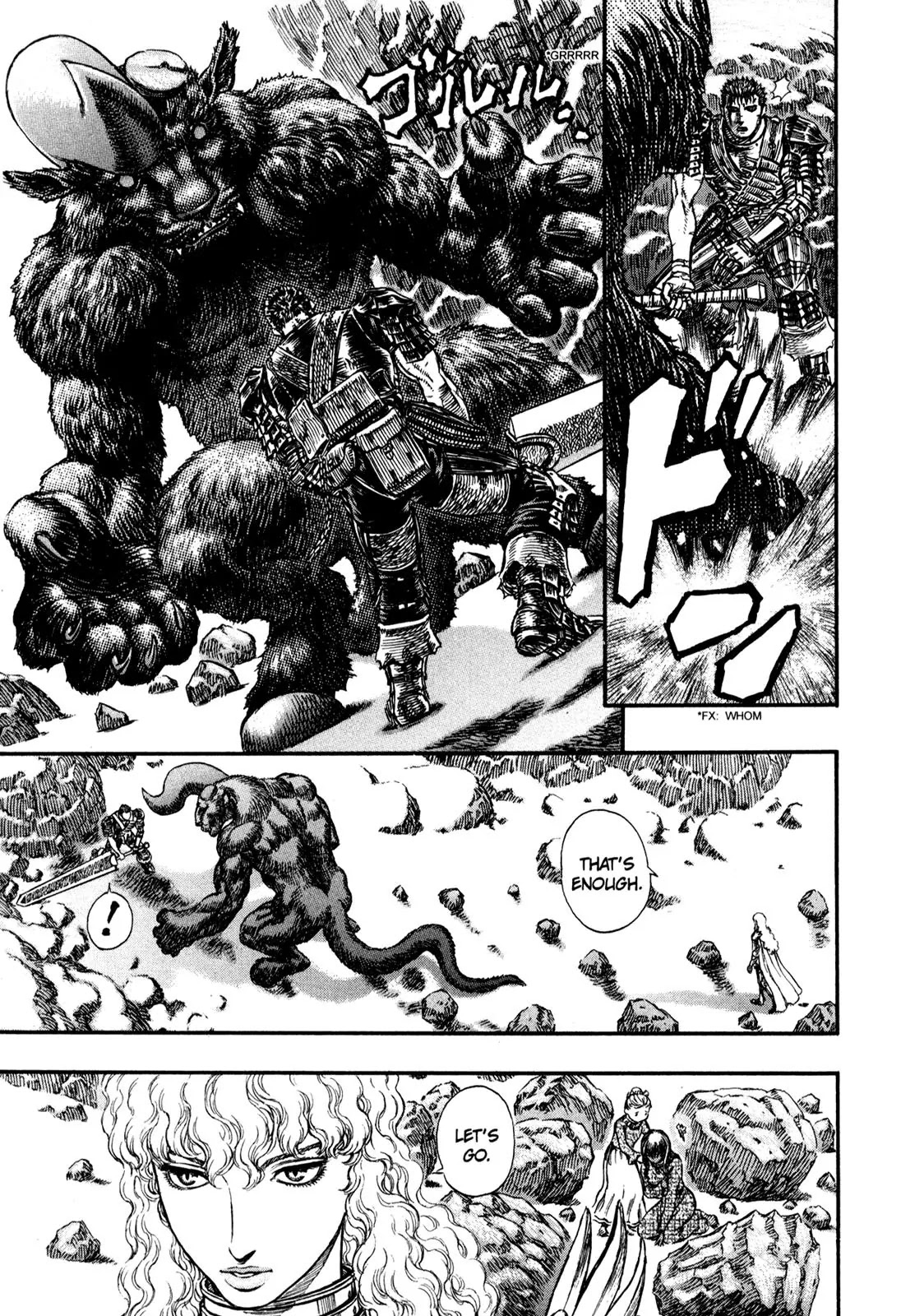 Berserk manga, chapter 180, page 19 of 21