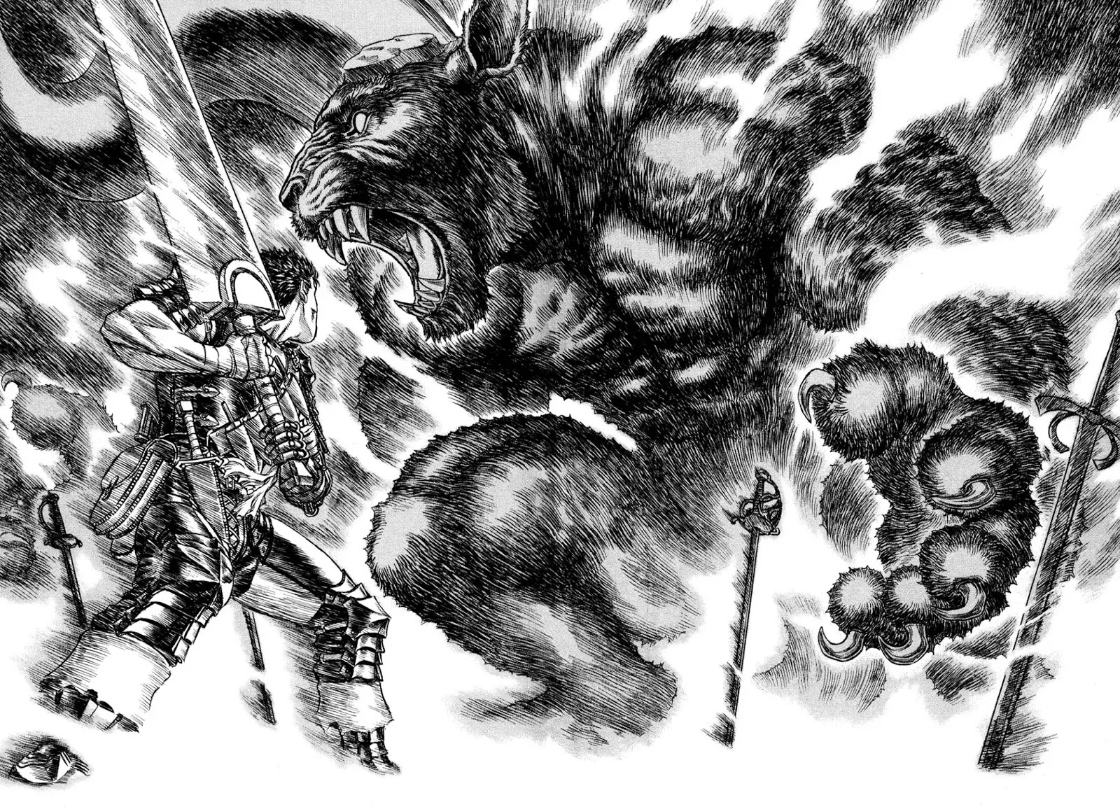 Berserk manga, chapter 180, page 3 of 21