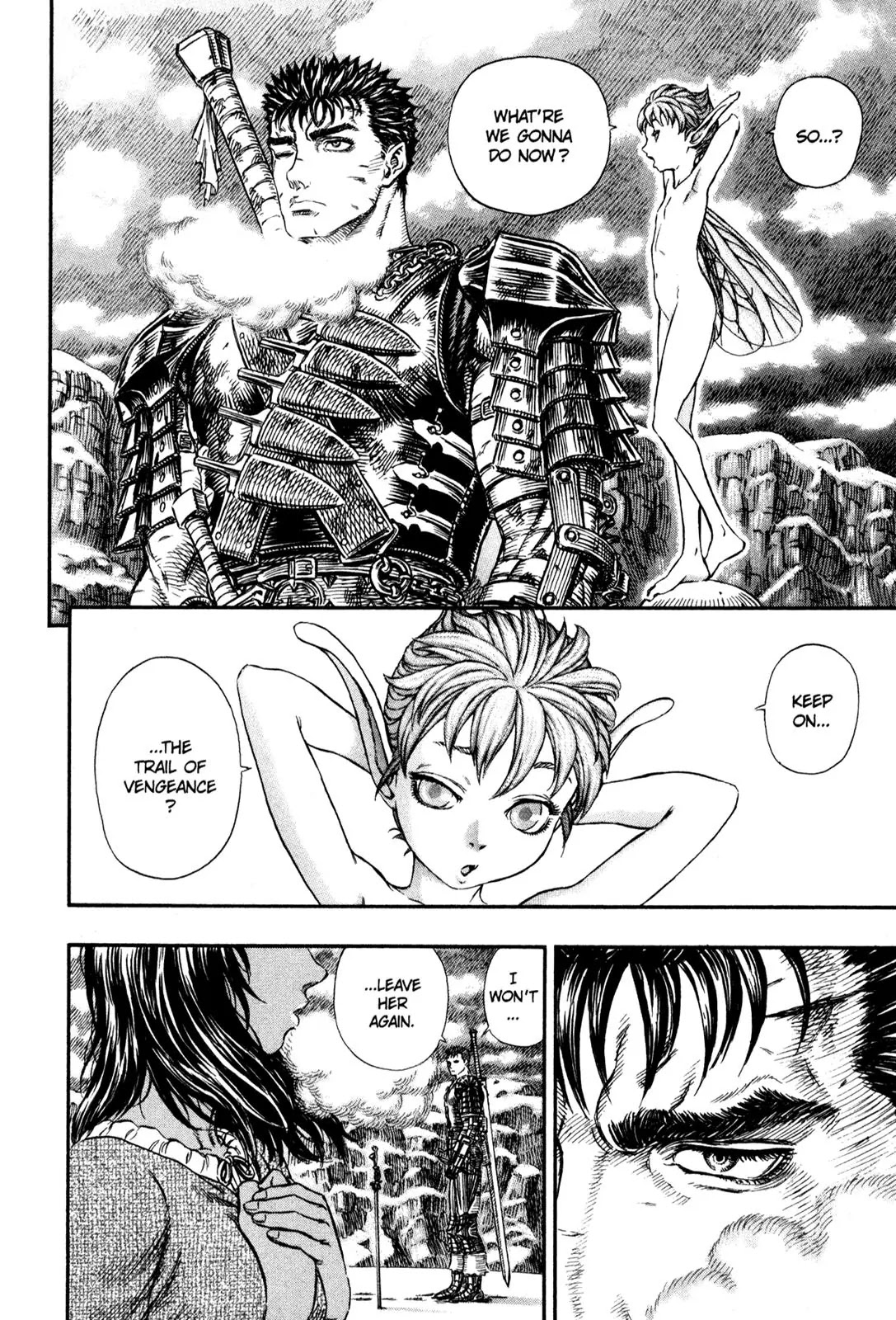 Berserk manga, chapter 181, page 16 of 18