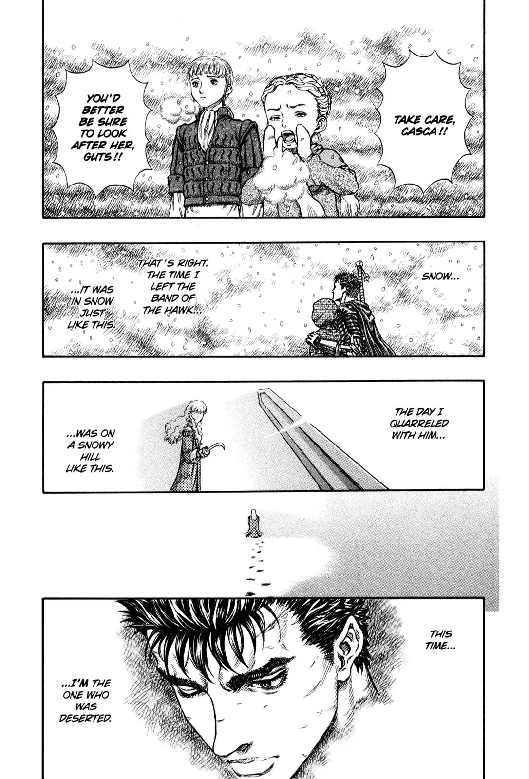 Berserk manga, chapter 182, page 3 of 21