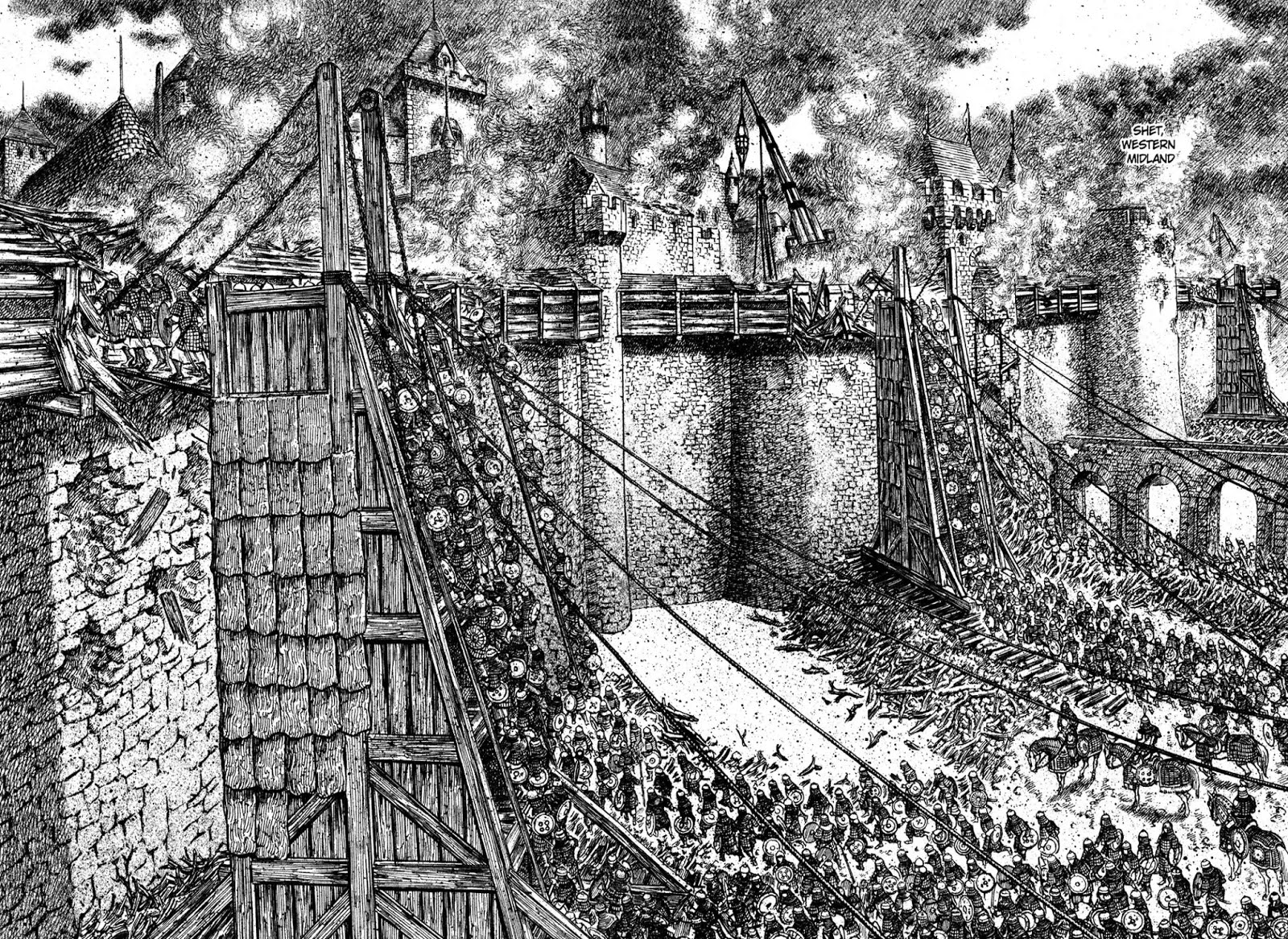 Berserk manga, chapter 182, page 8 of 21