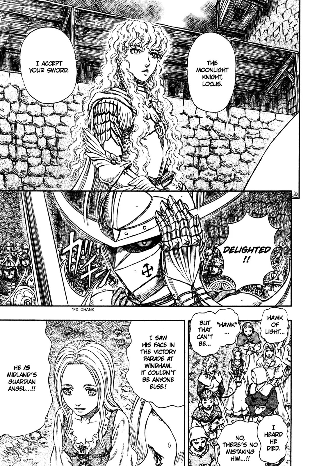 Berserk manga, chapter 183, page 16 of 18
