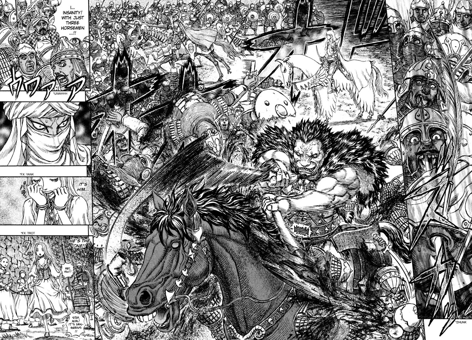 Berserk manga, chapter 183, page 17 of 18