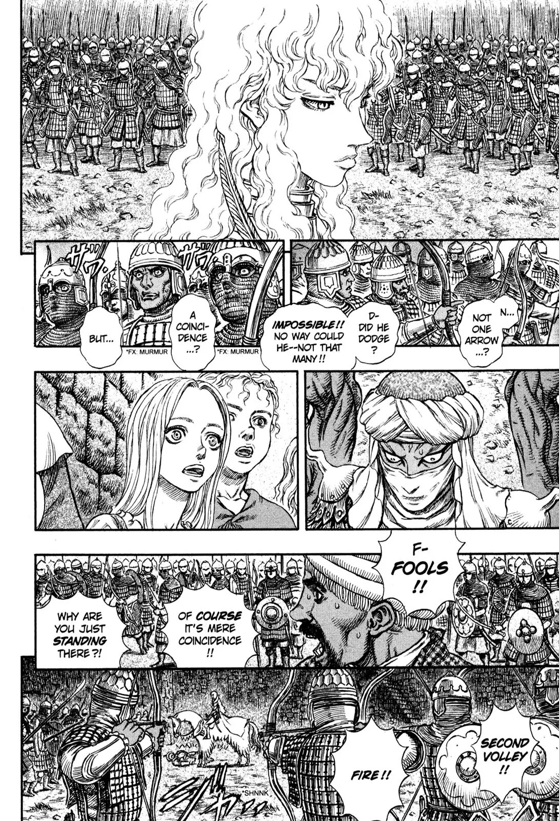 Berserk manga, chapter 183, page 9 of 18