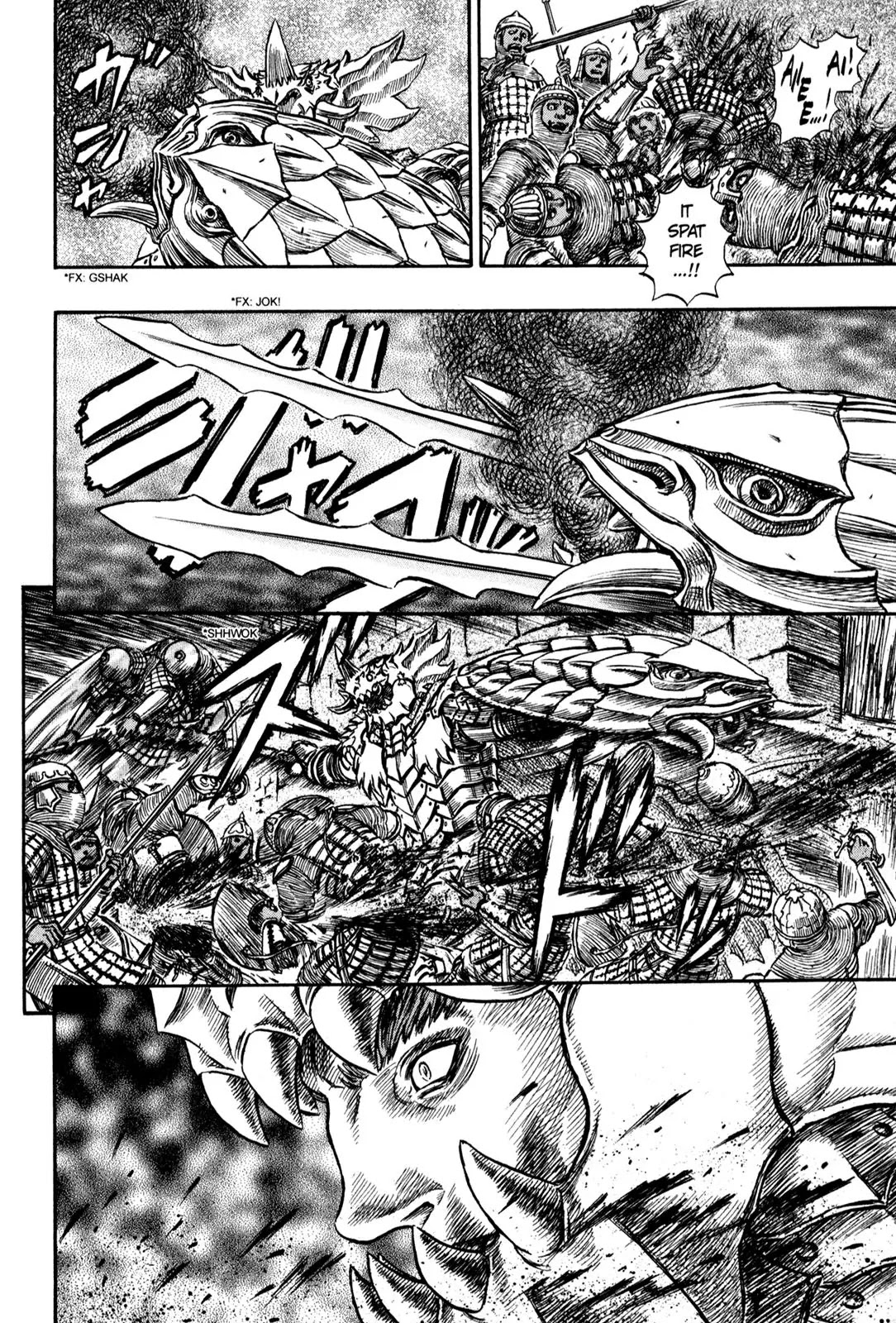 Berserk manga, chapter 184, page 13 of 21