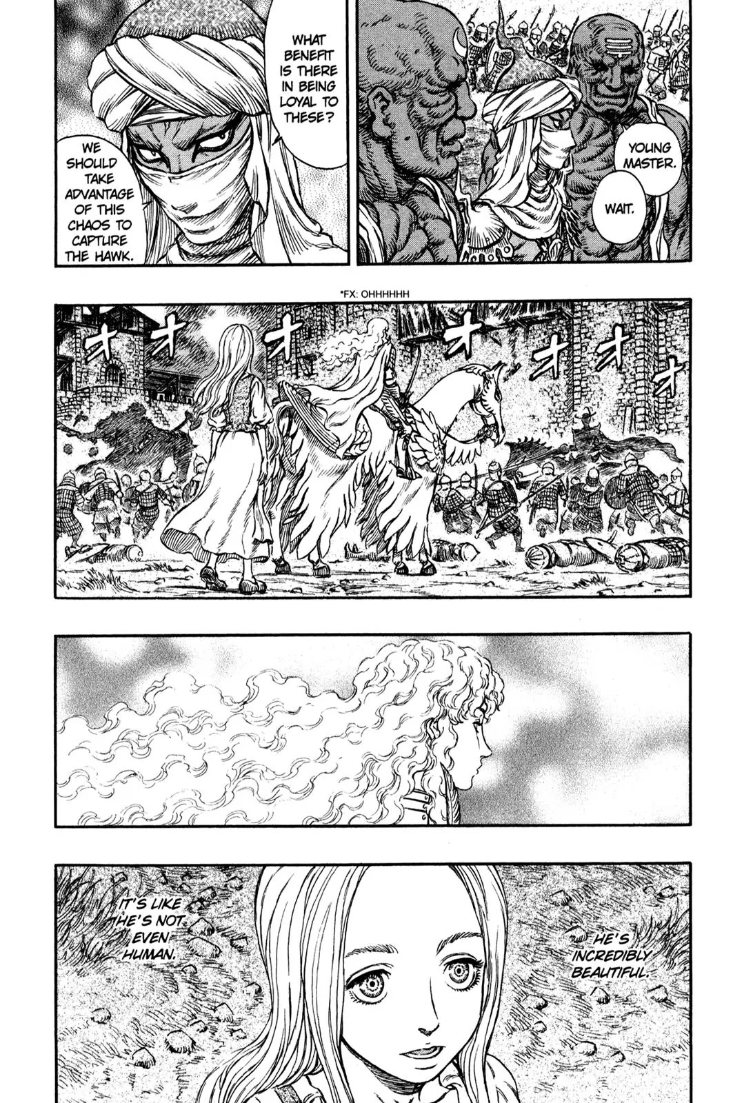 Berserk manga, chapter 184, page 3 of 21