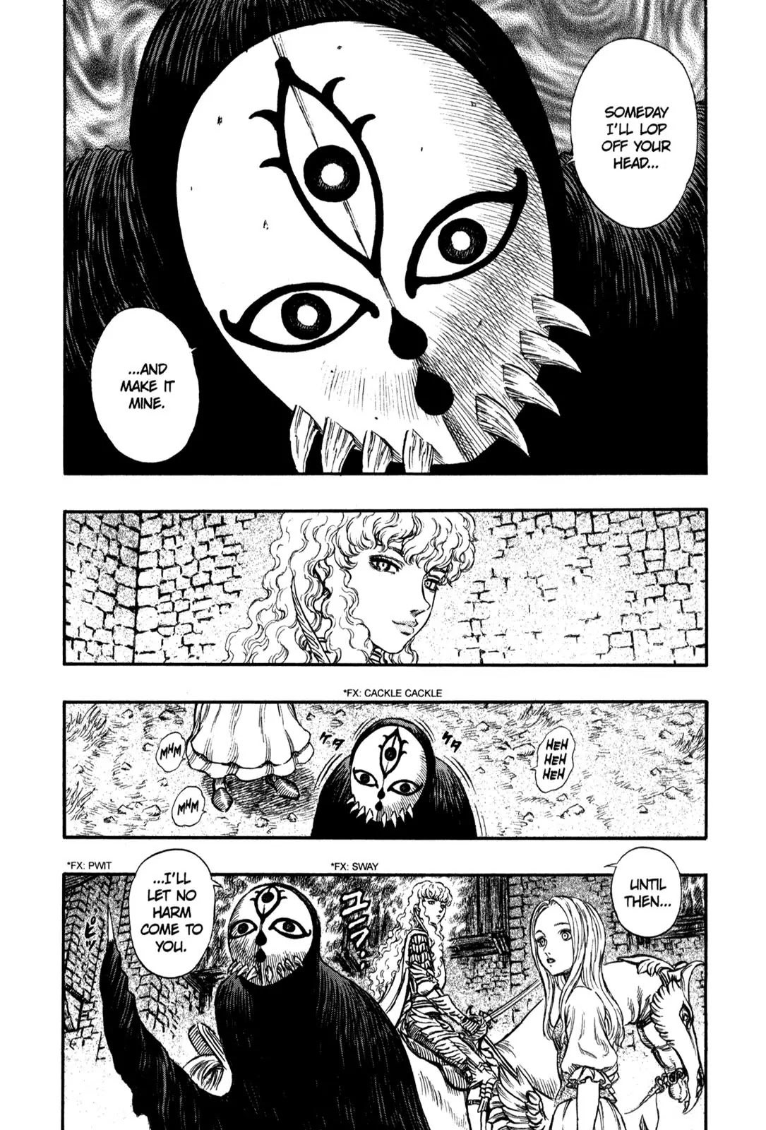 Berserk manga, chapter 184, page 7 of 21