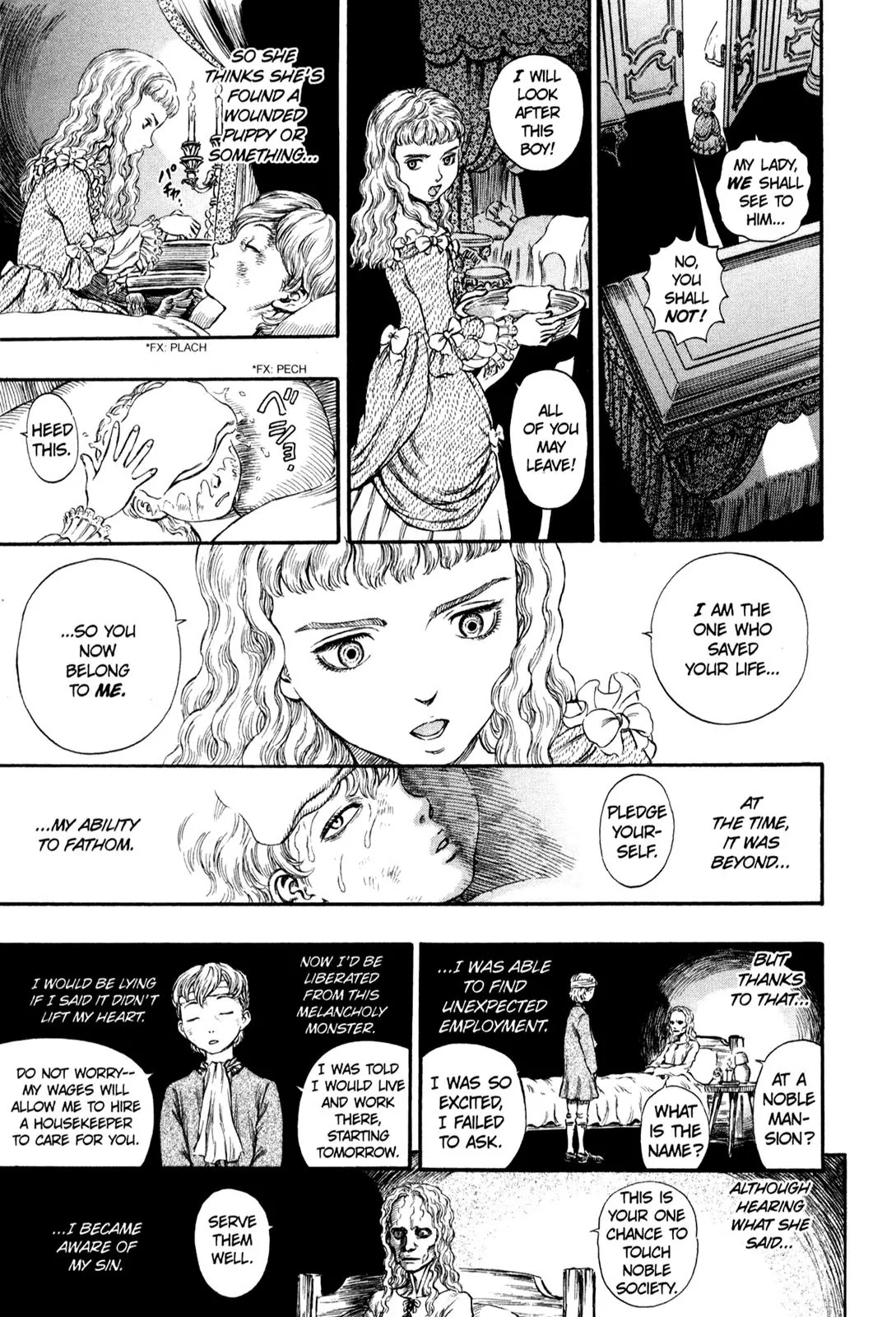 Berserk Chapter 185 page 10 - Chapter 185: Of Snow and Flames/First Act