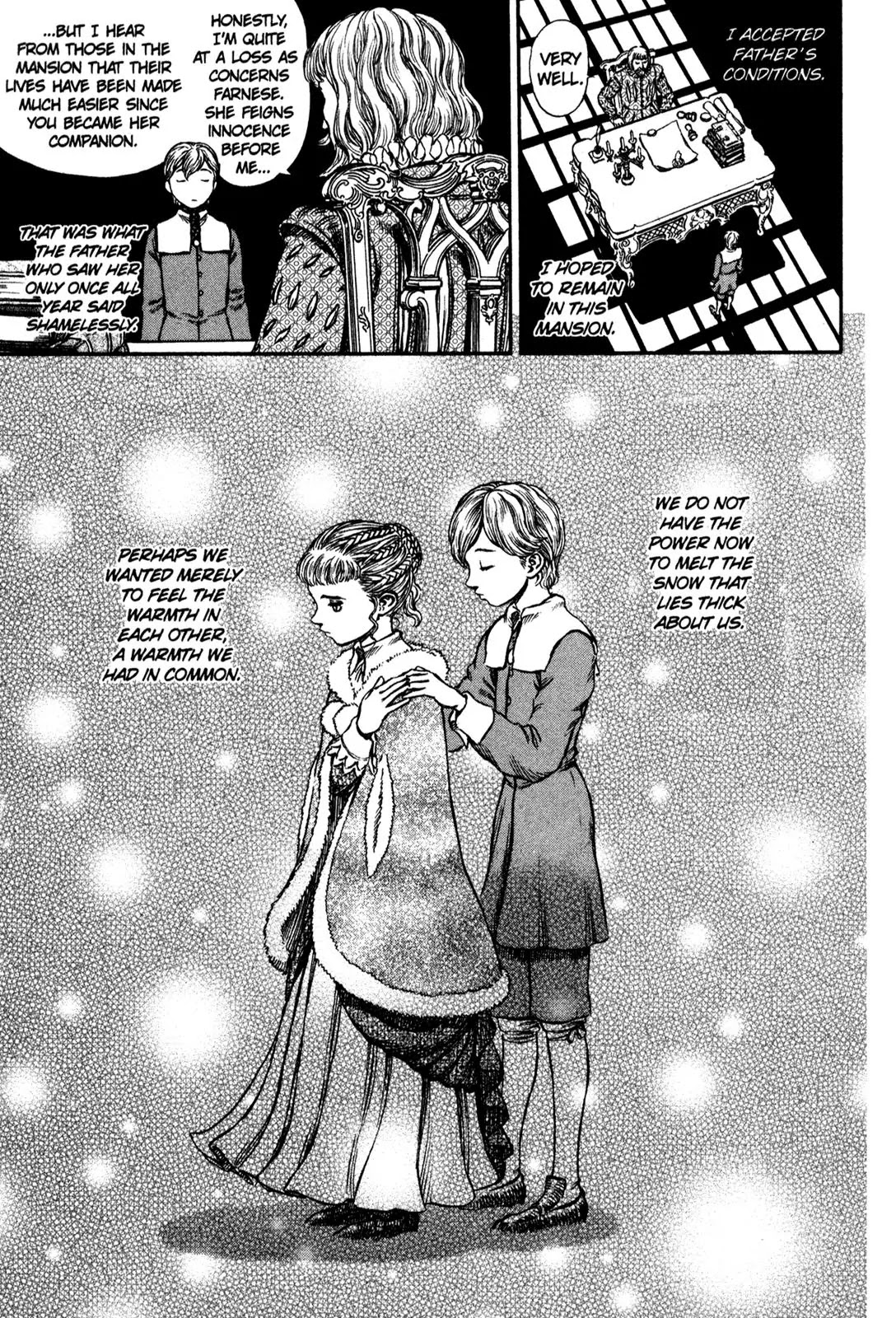 Berserk Chapter 185 page 22 - Chapter 185: Of Snow and Flames/First Act