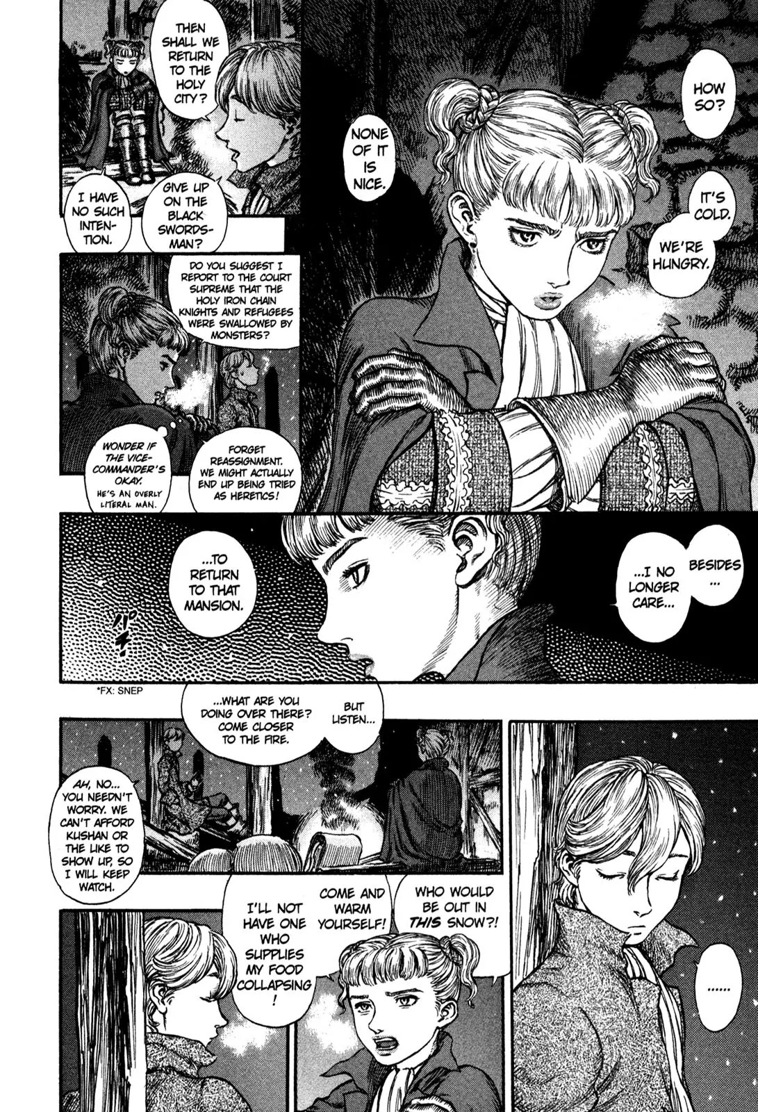 Berserk Chapter 185 page 3 - Chapter 185: Of Snow and Flames/First Act