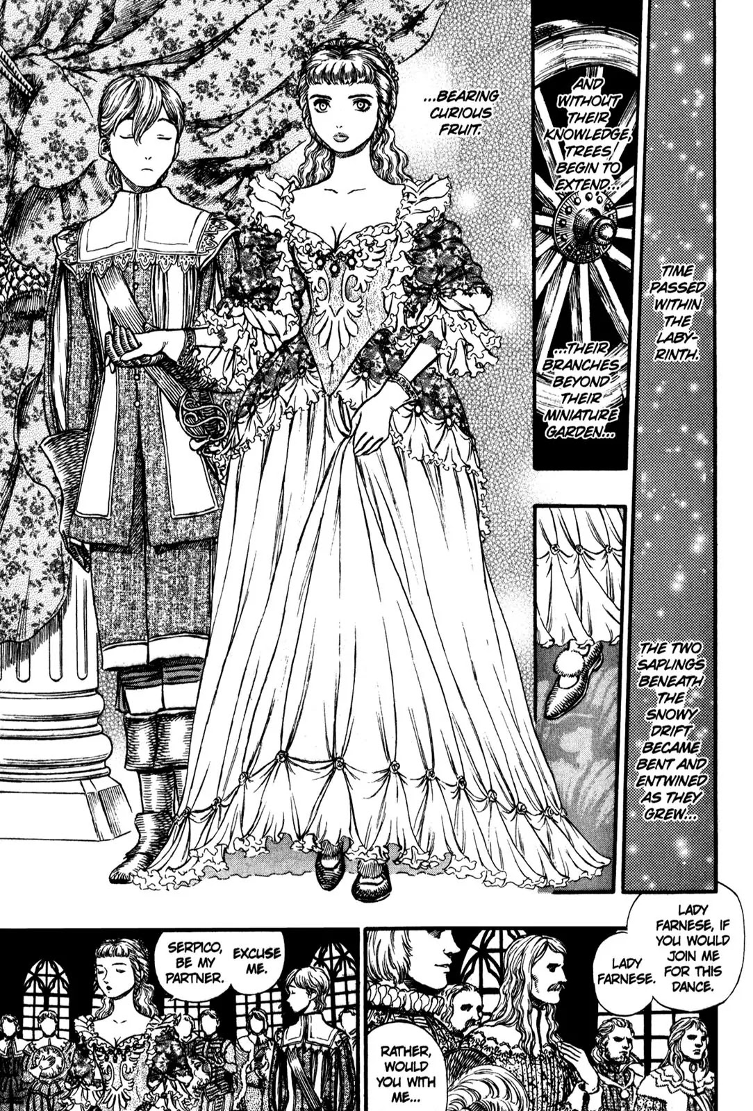 Berserk manga, chapter 186, page 2 of 25