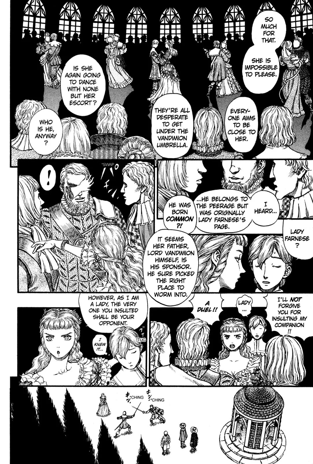 Berserk manga, chapter 186, page 3 of 25