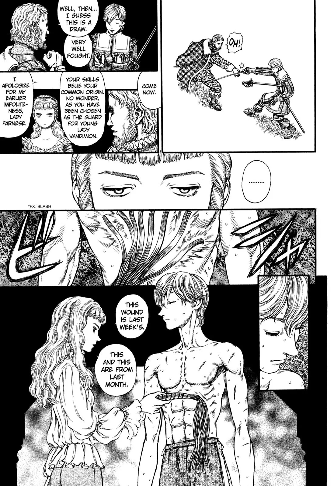 Berserk manga, chapter 186, page 4 of 25