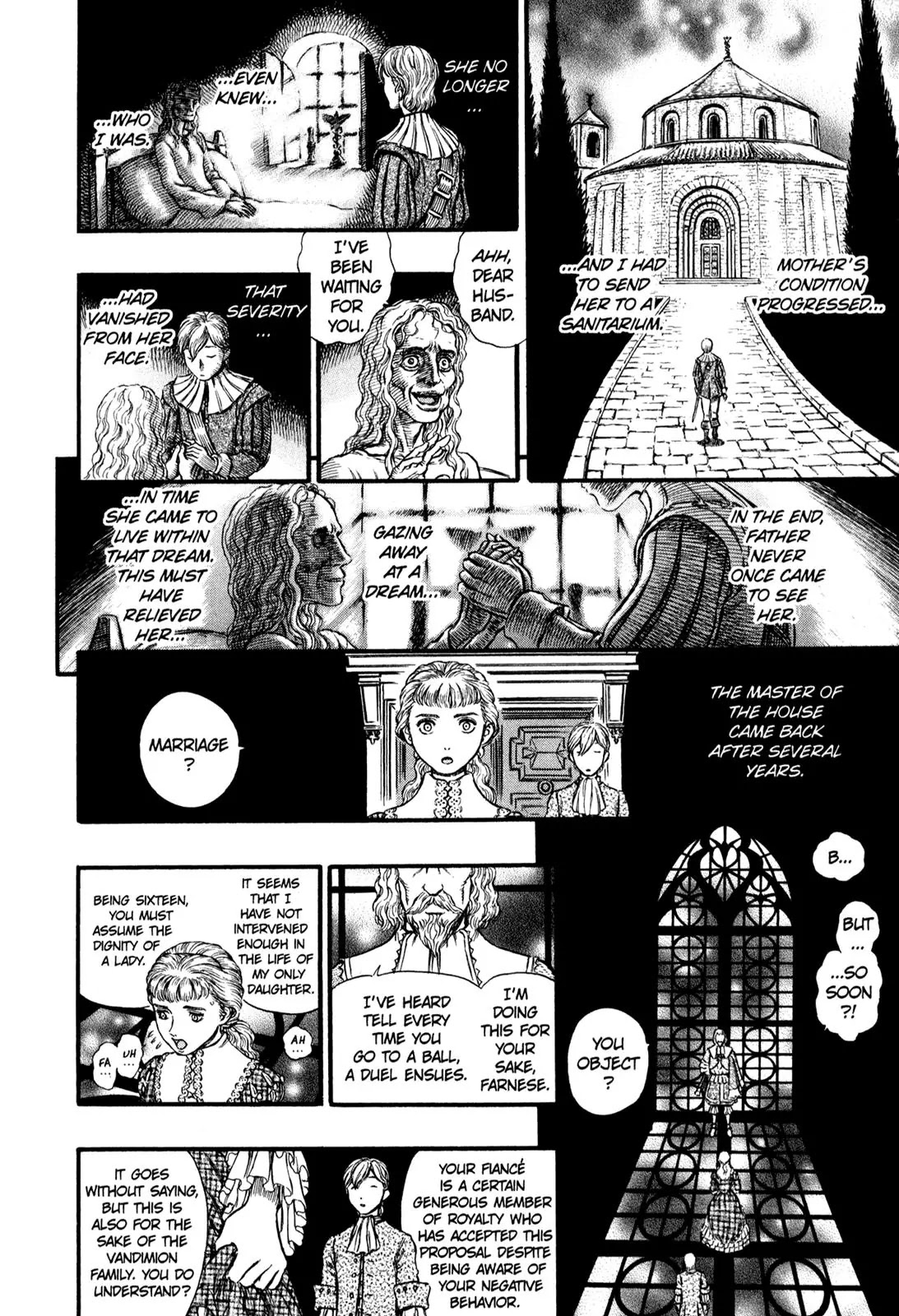 Berserk manga, chapter 186, page 7 of 25