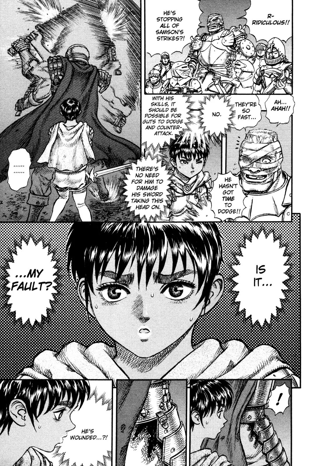 Berserk manga, chapter 19, page 12 of 23